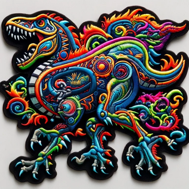 Ral-embroideredpatch, Night, Neon Lightning, Huge Machine Ty...