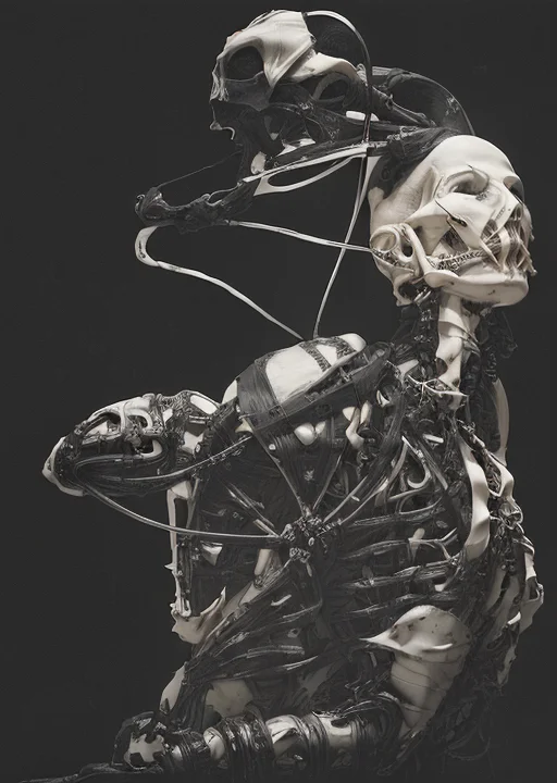 Carnage Skull, Dazed Magazine, Rick Owens Wear1.5, Full Face...