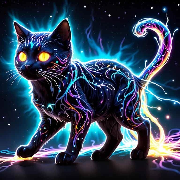 A Ghost With Wisps, Trails, Or Auras Of Light That Give A Se...