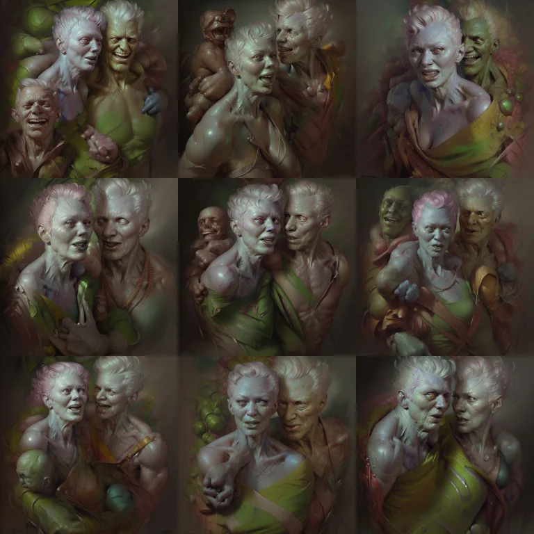 Flonixapterus Celebrities, Expressive, Detailed, Photorealis...