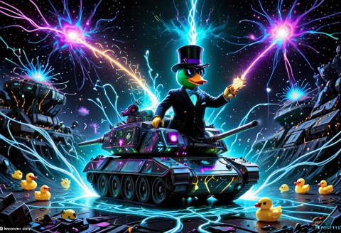 Lazypos, Myststyle, No Humans, Anthropomorphic Duck, Duck He... — SDXL AI Prompt: lazypos, myststyle, no humans, anthropomorphic duck, duck head, beak, solo, top...