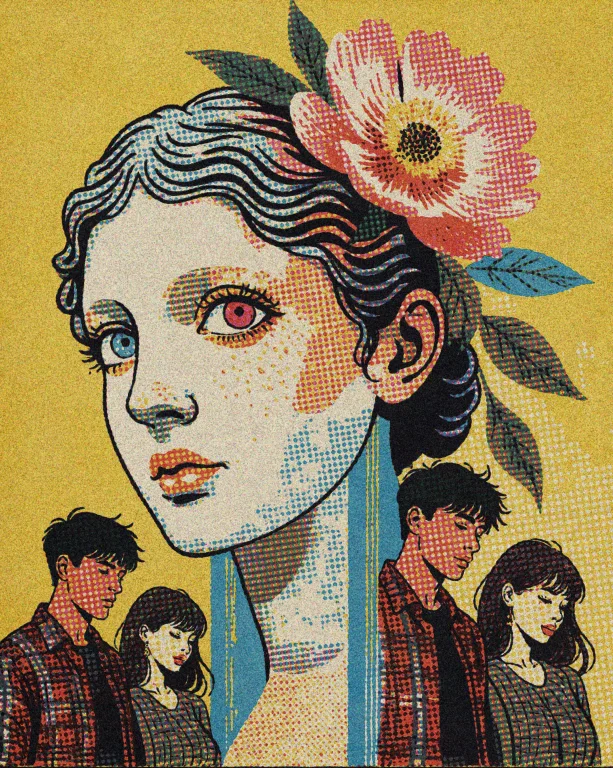 Velkoris A Graphic Novel Page On Bright Solid Yellow Backgro...