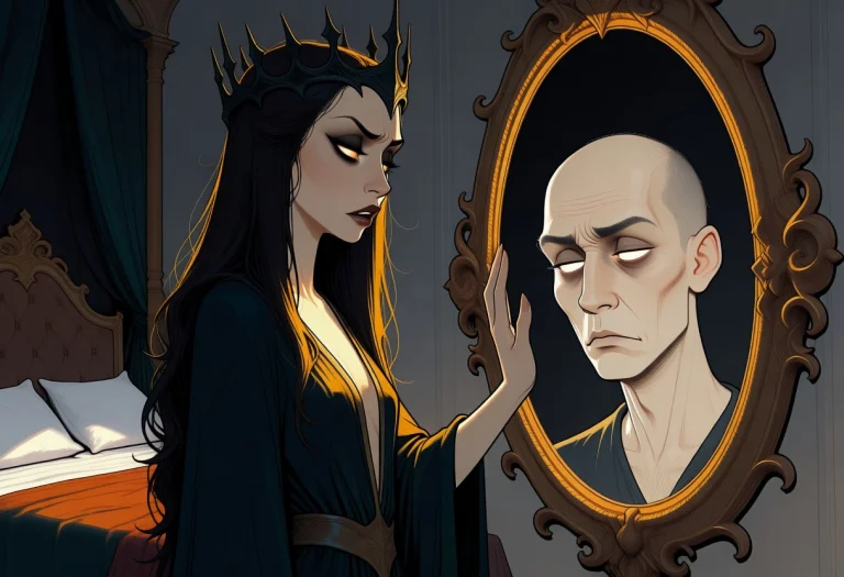 An Evil But Beautiful Queen Dark And Flowing Robes, Dark And...