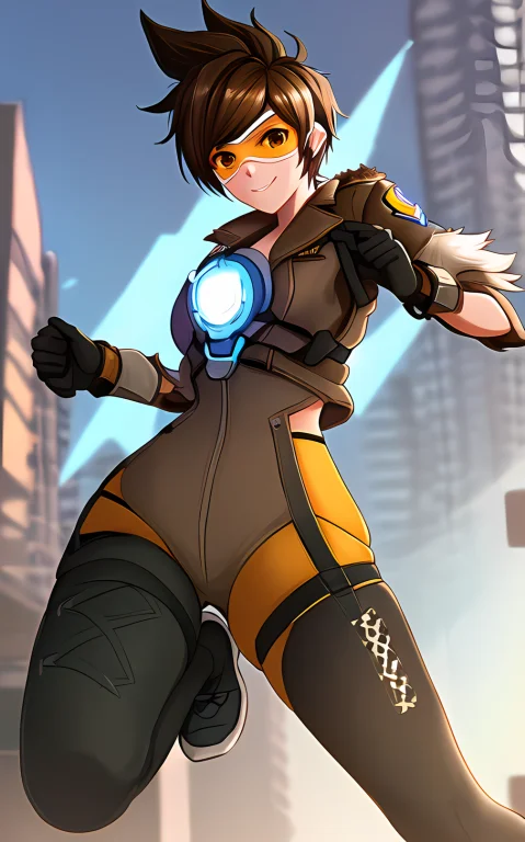 Best Quality, 1girl, Brown Eyes, Smile, Looking At Viewer, C...