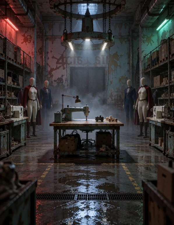 Abandoned Toy F4ct0ry, Symmetrical Costume Atelier, Central...