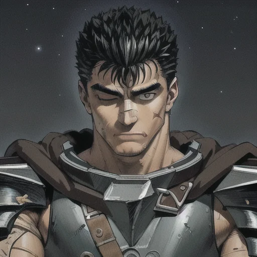 Masterpiece, Best Quality, Highly Detailed, Guts Berserk, 1b...