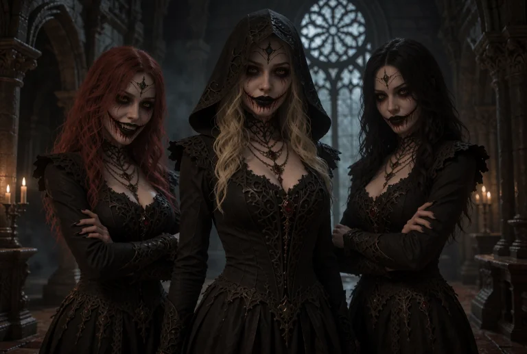 Bela Dimitrescu, Daniela Dimitrescu, And Cassandra Dimitresc...