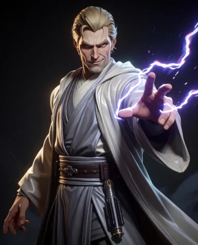 Arcane, 3d Render, Stylized, A High-fidelity 3d Portrait Of... — Stable Diffusion AI Prompt: @arcane, 3d render, stylized, A high-fidelity 3D portrait of a Jedi Master, heav...