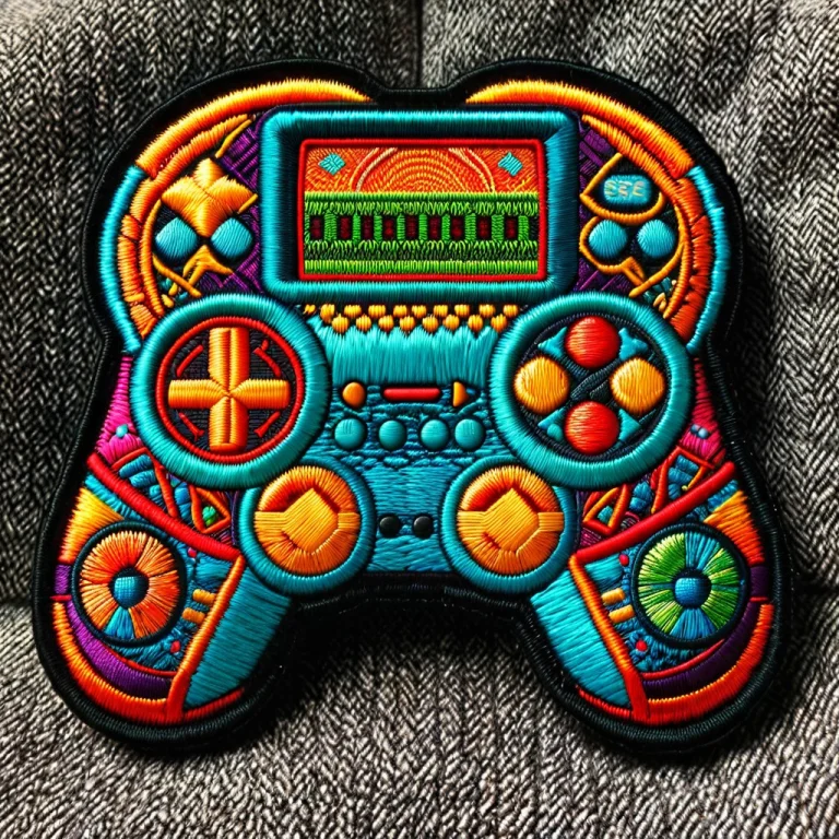 Ral-embroideredpatch, Artembroidery, A Classic 90s Retro Vid...