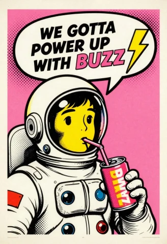Masterpiece, Score9, Score8up, Vintage Screen-printed Pop Ar... — Stable Diffusion AI Prompt: masterpiece, score_9, score_8_up, vintage screen-printed pop art poster style, o...