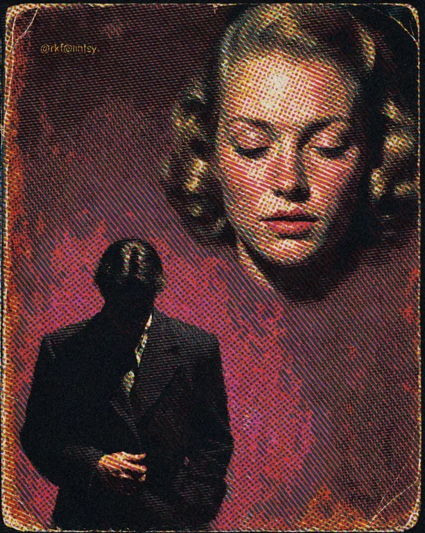 Dcdrkfntsy. Photograph Rendered As A Vintage Magazine Cover...