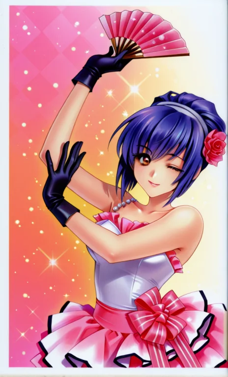 Toshiemi, Solo, Delicate Lady, Very Femenine, Purple Hair, B...