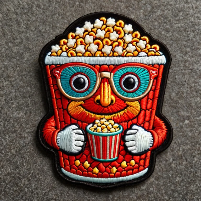 Ral-embroideredpatch, Artembroidery, A Funny Anthropomorphic...