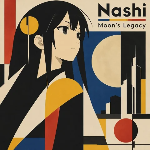Anime Bauhaus Art Style, Nashi, Moons Legacy — Stable Diffusion AI Prompt: anime Bauhaus art style, Nashi, Moon's Legacy