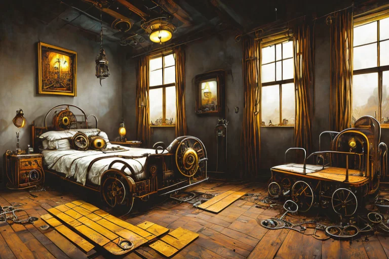 Photo1.3 Of Steampunkai, Steampunk, Fantasy Landscape Featur...
