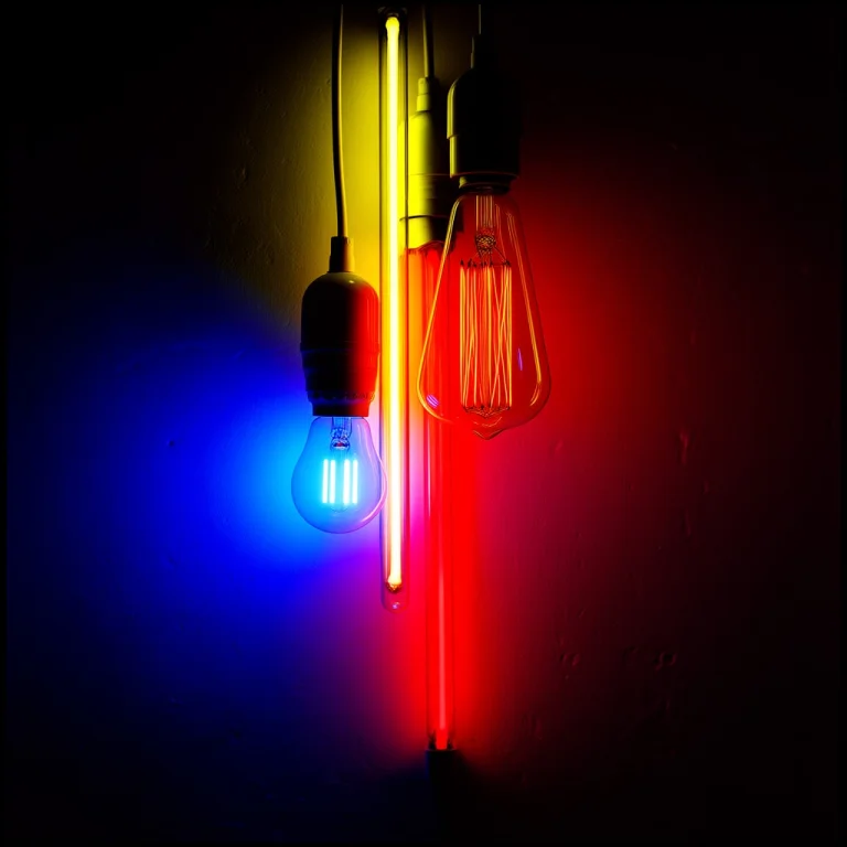 Asymmetric Cluster Of Three Suspended Light Bulbs, Varying V...