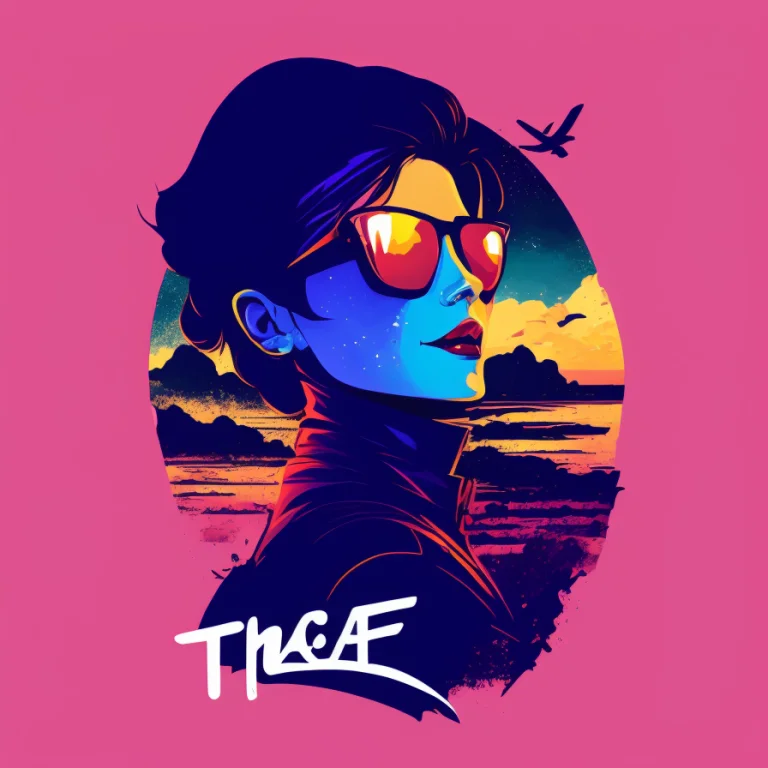 T-shirt Logo In The Style Of Magifactory Art