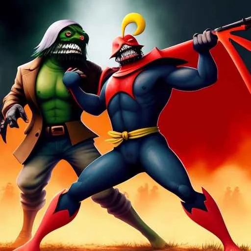 Epic Superherosuperugly05 Battle