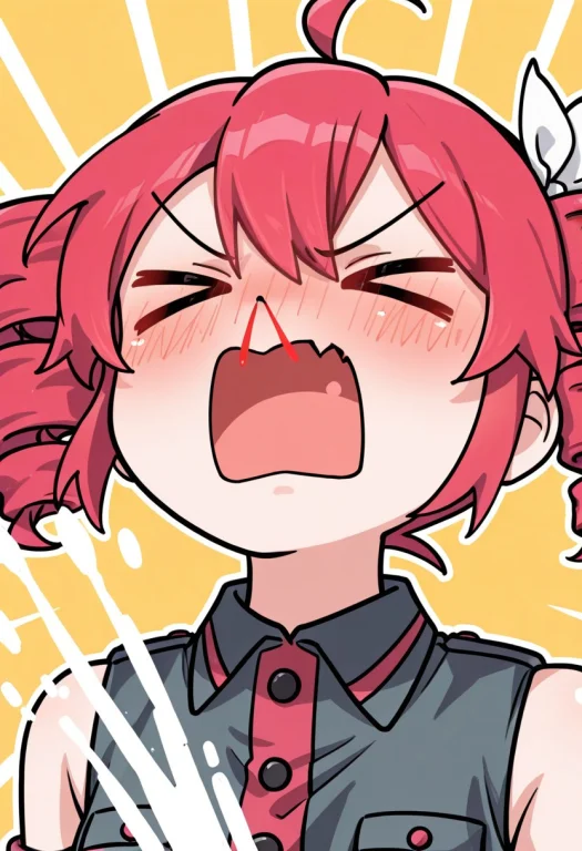 Kasane Teto,solo, Ay4nam1b4rr4ge,projectile Nose Bleed, , Bl...