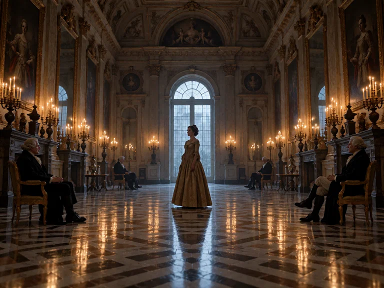 Lorakreaclassicframing1 A Vast 18th-century Palace Room Lit...