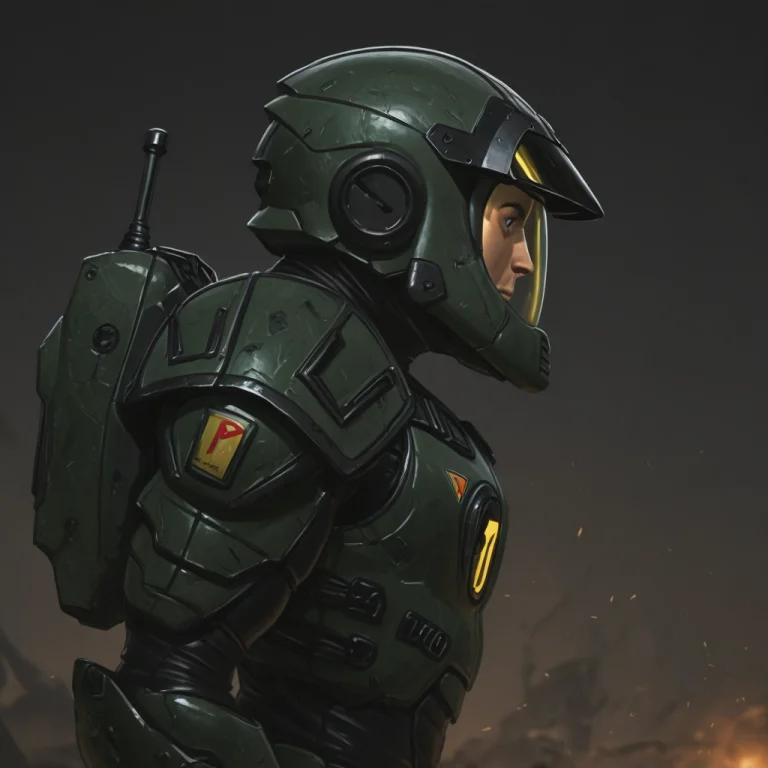 Strtrop,power Armor,codpiece, Helmet, Side View,
