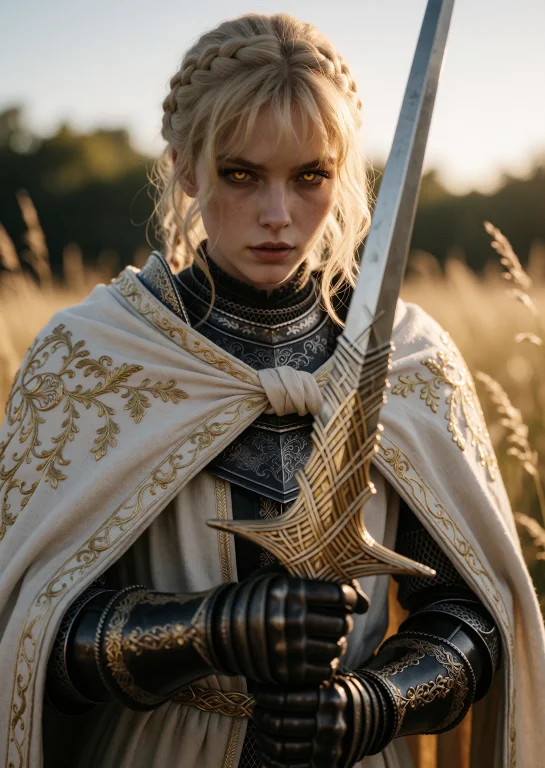This Is A Photorealistic, Lifelike Depiction Of Knightleda,...