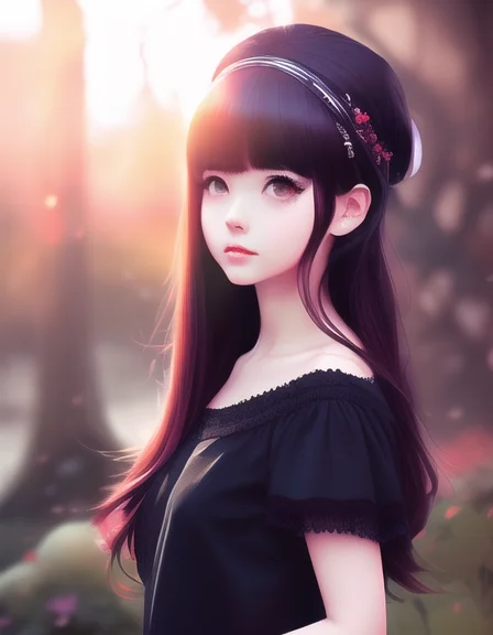 Masterpiece, Best Quality1.1, 1girl, 4k, Hd, Semi Realism, R...