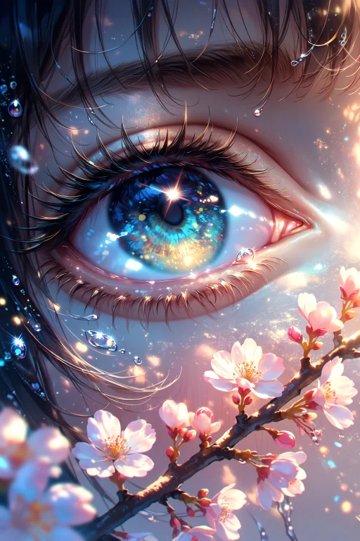 Highres, Absurdres,h4lph4s9 A Womans Eye Dominates The Frame...