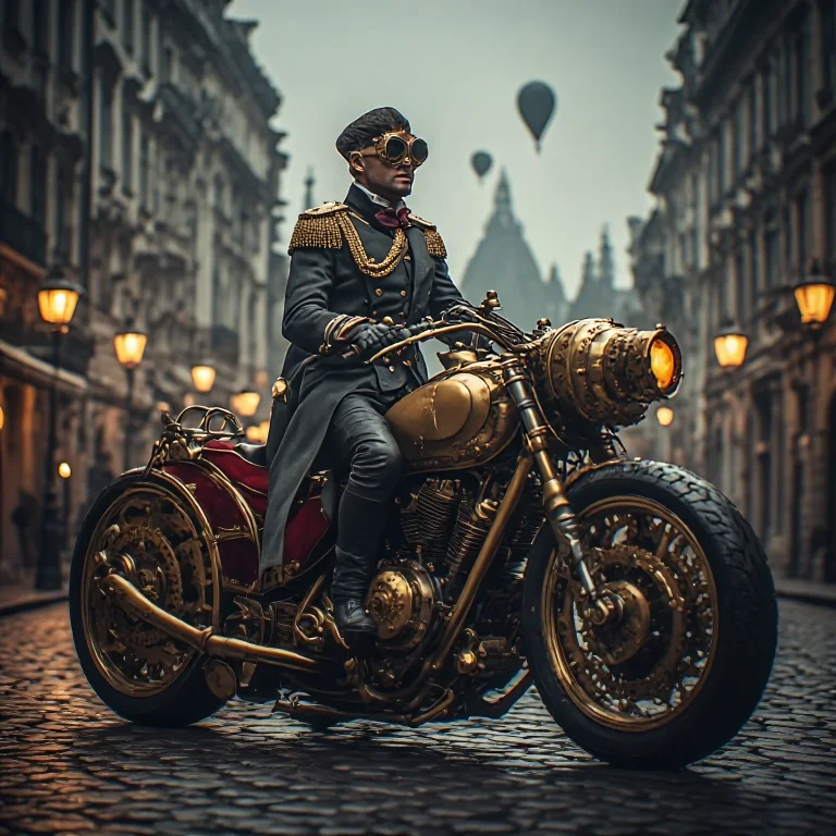 Masters Media, So-vehicles - Steampunk Cycle A Hyper-realist...