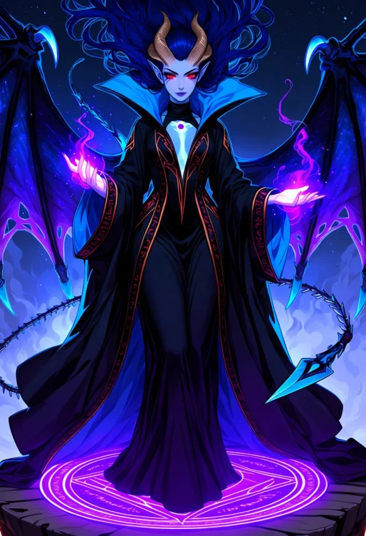 Masterpiece, Best Quality, Anime Style, 1girl, Wizard, Queen...
