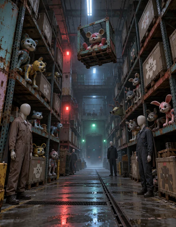 Abandoned Toy F4ct0ry, Towering Collector Box Warehouse, Rus...