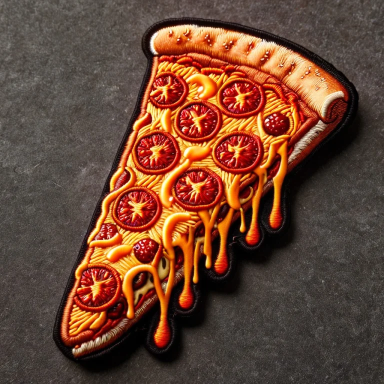 Ral-embroideredpatch, Artembroidery, A Delicious Dripping Sl...