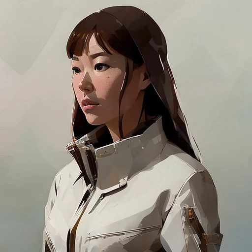 Raw Photo A Girl 512genericwoman Karenfukuhara 1 512paintsty...