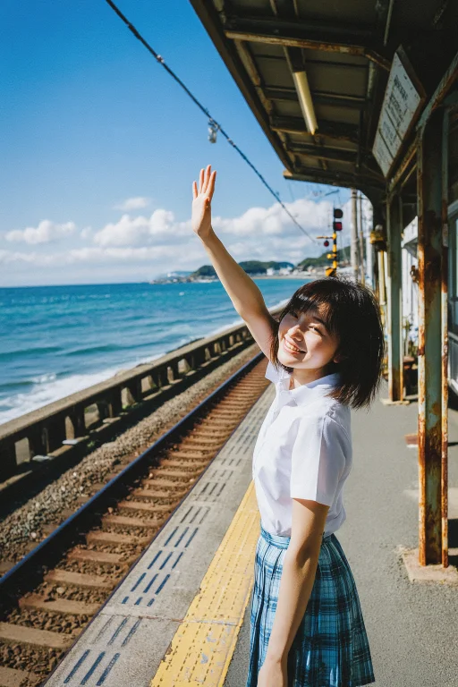 Highleveldescriptiona Nostalgic, Cinematic Sun-drenched Phot...