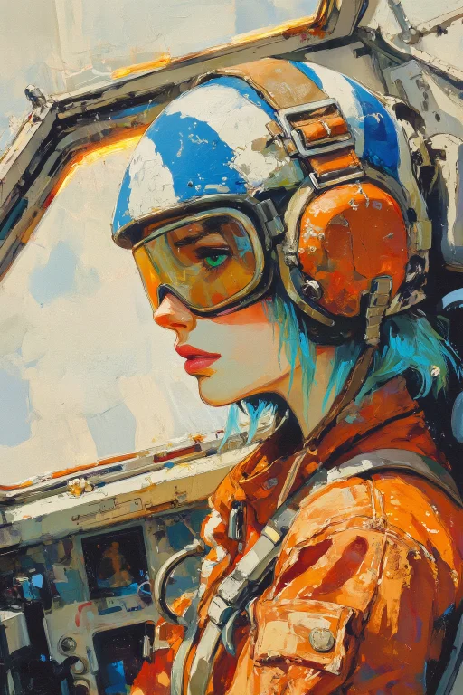 Highleveldescriptiona Vibrant, Mixed-media Digital Painting...