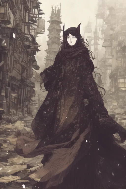 Full Body Portrait1.2, Long Shot1.2, Extremely Beautiful Wiz...