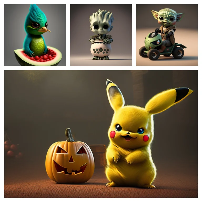 Cbzbb Style Of Baby Groot Inside A Pot Plant