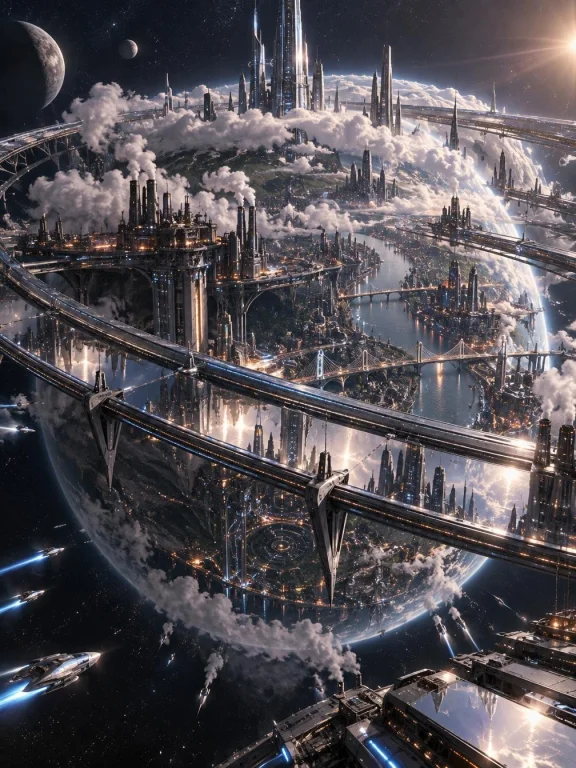 A Futuristic Planet That Is The Epitome Of Innovation, Its R...