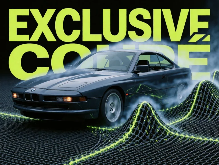 T3chn0trash, A Diagram Of A Bmw 850i With Wind Tunnel Airflo...