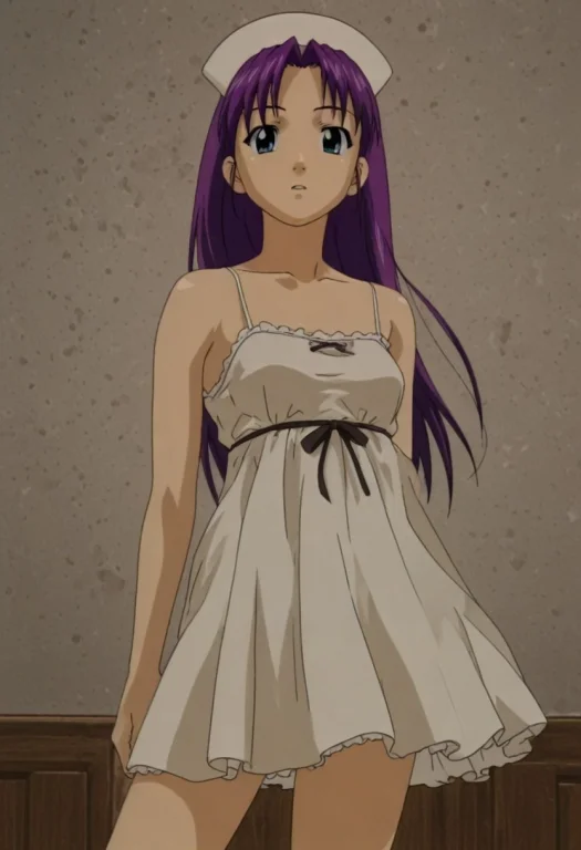 1girl, Shiorikoike, Blue Eyes, Purple Hair, Long Hair,,,,,,,...