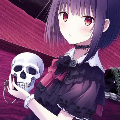 Memento Mori, Gothic, Hiten-style-nao, Skull, Skeleton