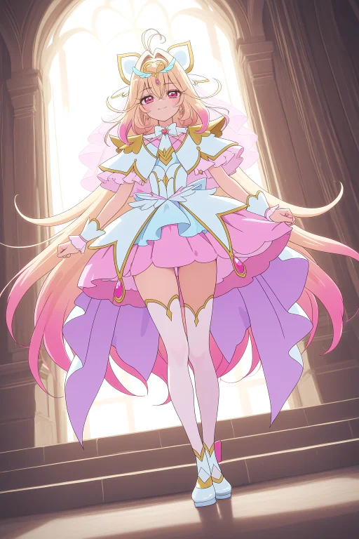 Moria-luluka-meitanteiprecure, Prettycureoutfit, Solo, 1girl...