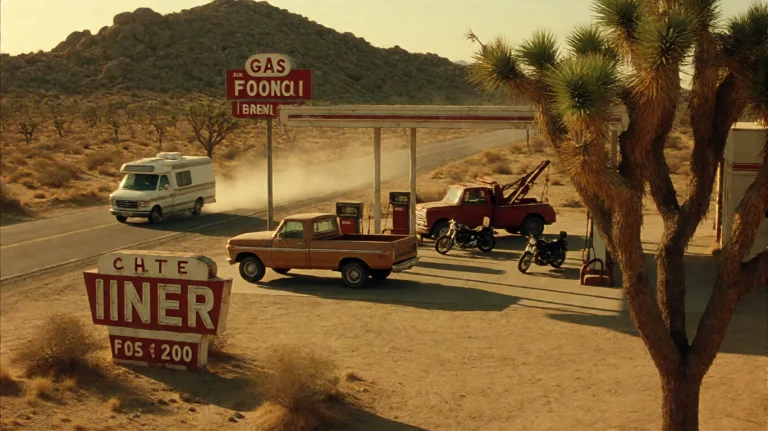 Swrdfsh2001, A Vintage Pickup Truck Is Parked At A Roadside...