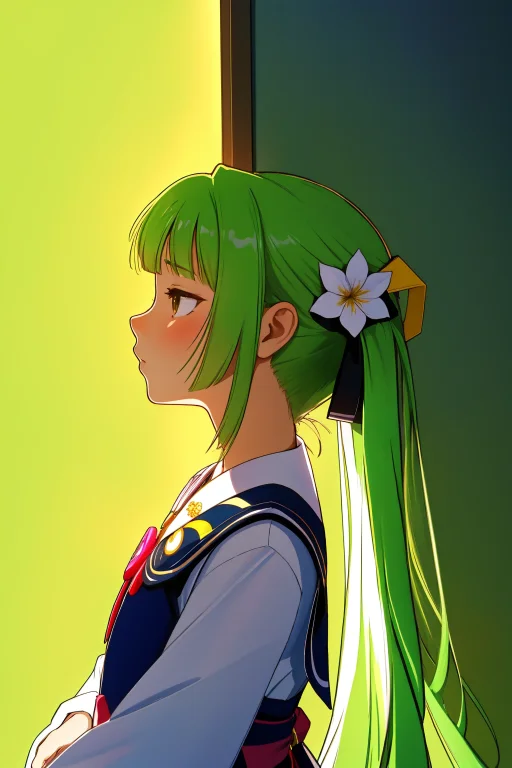 1girl, Lorahoyo0.8, Raw Photo, Side View Shot Of A Whispers...