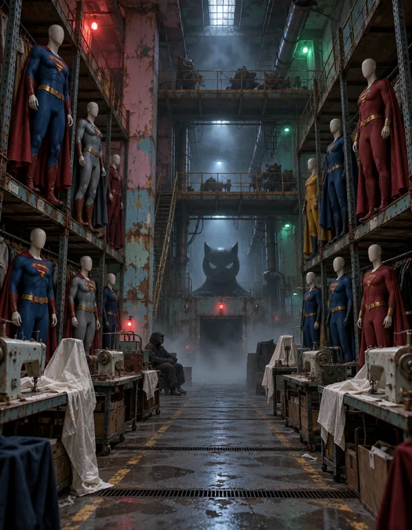 Abandoned Toy F4ct0ry, Towering Superhero Costume Workshop,...