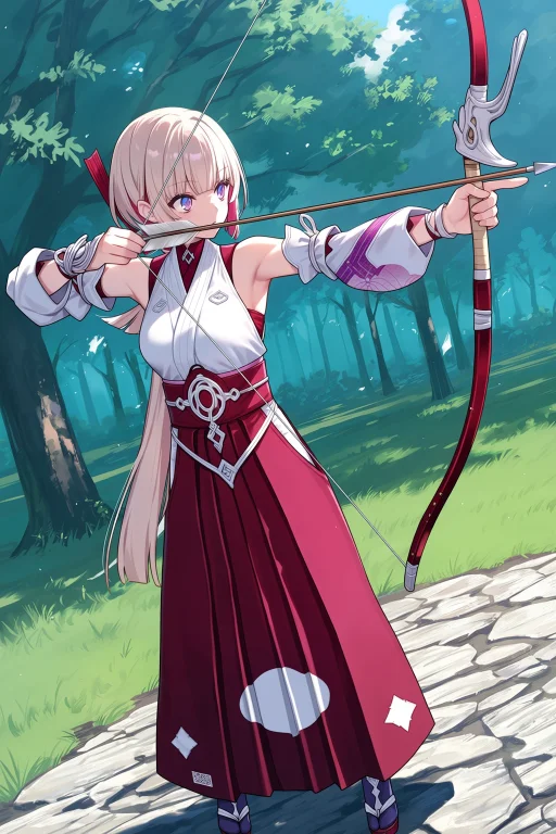 Newest, Masterpiece, Best Quality, Score7, Outdoors, 1girl,...