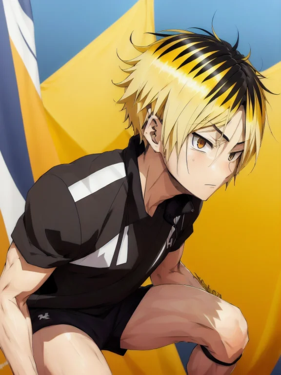 Lorakenmakozume0.7 ,high Res, Masterpiece,kenma Kozume, 1boy...