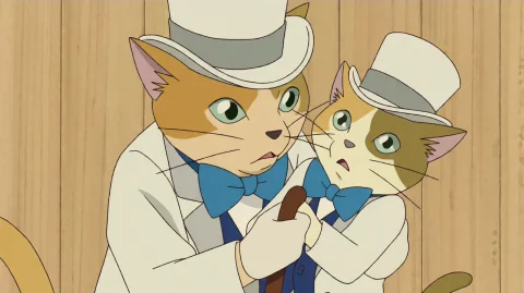 Ctrtrns2002, A Cat-like Figure In A White Hat And Blue Bowti... — Stable Diffusion AI Prompt: ctrtrns2002, A cat-like figure in a white hat and blue bowtie grips a cane while...
