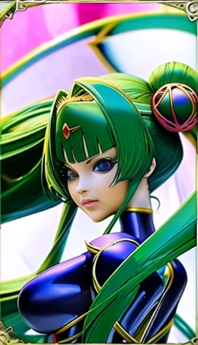 Focus On Anime Woman