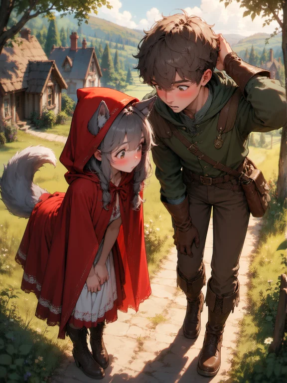 Masterpiece, Best Quality, Ultra-detailed1.2, 1girl And 1boy...